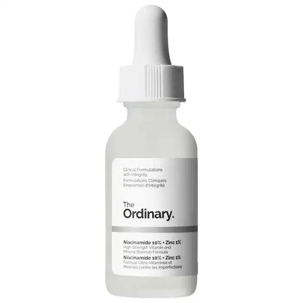 The Ordinary Niacinamide 10% + Zinc 1% Serum 30ml Essence Suitable for Acne-prone Skin Can Smooth Brighten Support The Skin