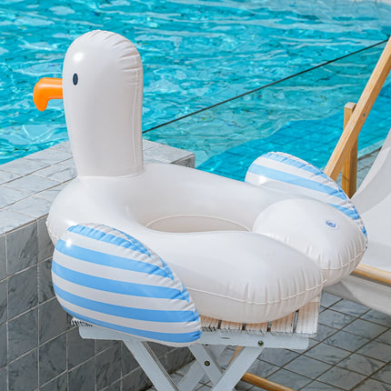 1PC Seagull-Shaped Inflatable Arm Float - Thickened Swimming Ring for Summer Water Sports