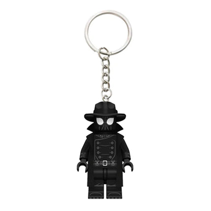 Marvel Spiderman Doll Universe Miles Gwen Cartoon Cute Building Blocks Assembled Toy Ornament Keychain School Bag Pendant Gift