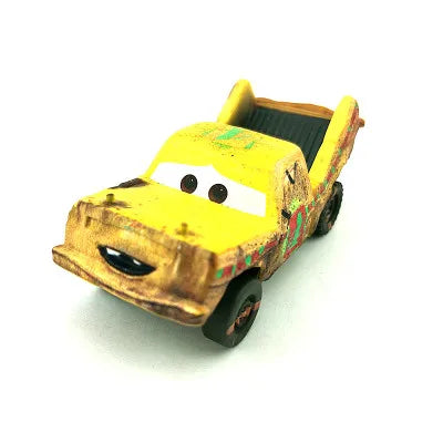 Pixar Cars 3 The Thunder Valleycrash Party Sheriff Mud McQueen Miss Mr Destroy Metal Diecast Toy Car Kids Birthday Gifts