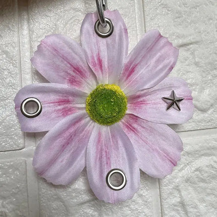Exquisite Phalaenopsis Orchid Lily Keychain Creative Simulation Flower Bag Pendant Fashion Backpack Decoration Accessories Gifts