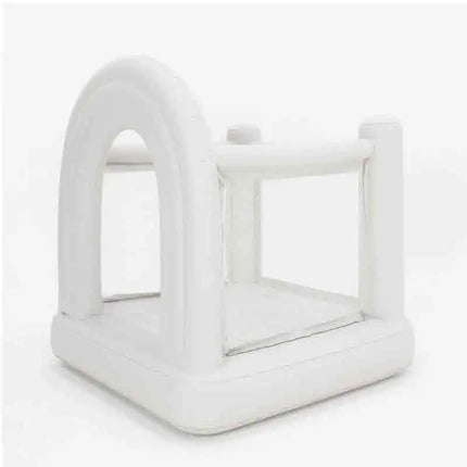 Inflatable Jumping House for Kids Rainbow Bounce House Birthday Gift Children's Mini Inflatable Castle PVC Built-in Air Pump