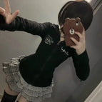 black long sleeve / XXL