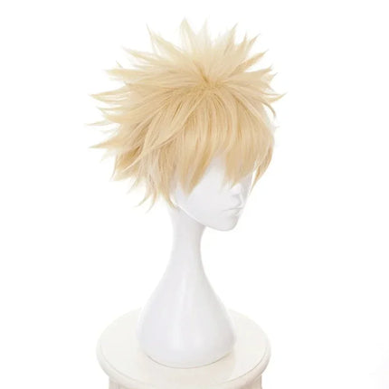My Hero Academia Midoriya Izuku Bakugou Katsuki Bakugo Short Wig Cosplay Heat Resistant Synthetic Hair Wigs