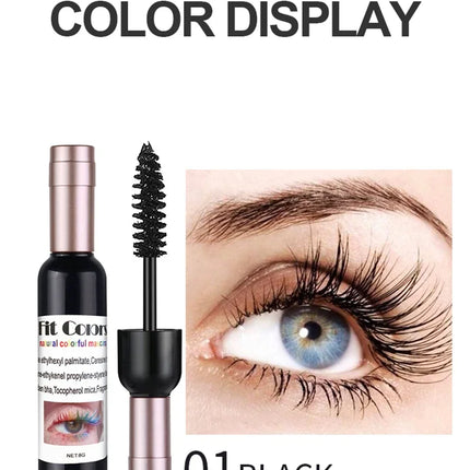 4D Silk Fiber Eyelash Mascara Waterproof Fast Dry Eyelashes Curls Extension Makeup Eyelashes Waterproof Blue Ink Eye Makeup