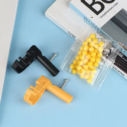 Ring  boy fingertip decompression artifact pocket MINI can be pressed to fire children's toy