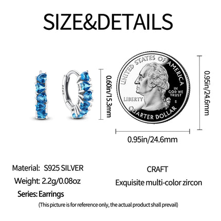 Real 925 Sterling Silver Star Earrings For Women Sparkling Zircon Ear Studs Luxury Fine Engagement Wedding Jewelry Gift For Girl