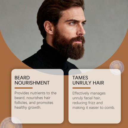 Beard Oil Spray For Men Conditioning Beard Care Moisturizing Oil Extract Leave In Conditioner Beard Softener Cologne Scent Groom