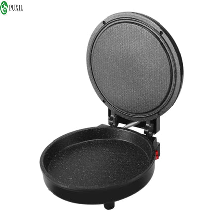 Multi-functional electric griddle, deep-type electric grilling plate, barbecue grill, double-sided heating, sandwich and pizza g