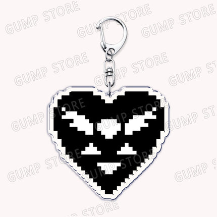 Cute Game Deltarune Keychains for Accessories Ralsei Kris Susie Spamton Undertale Angel Jewelry Keyrings Fans Gaming Gamer Gifts