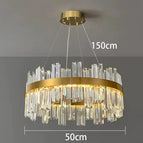 A diameter 50CM / GOLD / Cold White