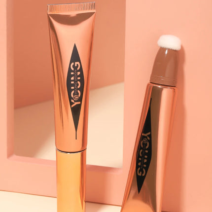 6-colour cushion cotton blush, skin-friendly highlighter that is not irritating, blends naturally without clumping.