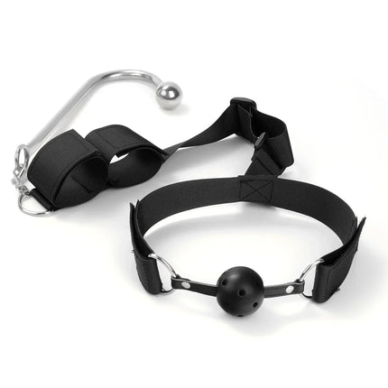 Hot-selling reverse mouth gag, SM training anal hook, reverse mouth gag, adult forced training props, adult products