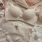 Beige set / 85(Fits AB cups) / China Mainland