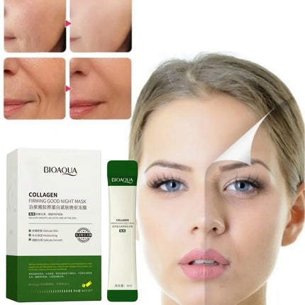 30pcs Centella Collagen Sleeping Facial Masks skincare Anti Wrinkle Anti-aging Moisturizing Face Mask Korean Skin Care Products