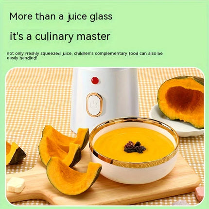 Portable mini blender for shakes and smoothies, USB rechargeable, personal handheld fresh juice blender
