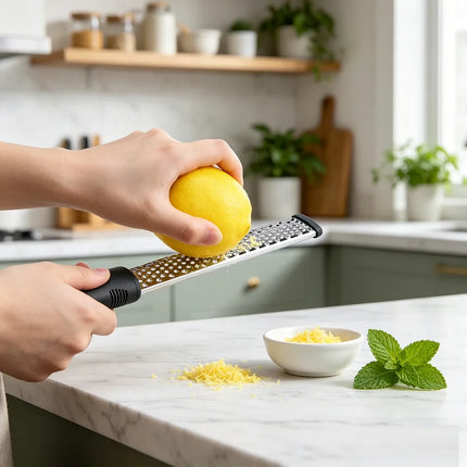 Household Stainless Steel Material Manual Grater Peeler Sharp Blade Lemon Cheese Vegetable Chopper Kitchen Tools