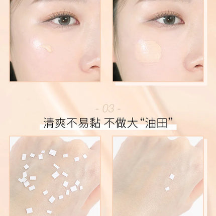 LAIKOU Foundation Concealer 40g Foundation Makeup Base Face Cream Liquid  Moisturizer Oil control Maquiagem  With MakeUp