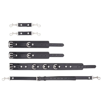 Adult Products Flirting PU Leather Comfortable Handcuffs anklecuffs Restraints Bondage Tool for Beginners SexToys For Couples