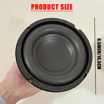 200W 6.5 inch Car Subwoofer Audio Speaker Bass for Car Home Theater System Upgrade Stereo Component Modification Truck Woofer