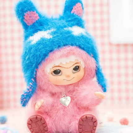--HOT WAKUKU Trendy Party Series Blind Box Handmade Plush Doll - Mystery Gift for Hair Fashion Lovers Vinyl Face Collectible--