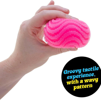 NeeDoh Fuzz Ball Blind Box Series, Soft Stress Relief Fuzzy Ball, Desktop Ornament Fun Squishy Toy for Pressure Relief
