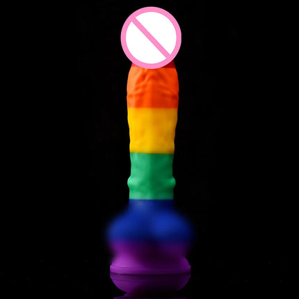 Sex Toys for Women Colorful Realistic Dildo With Suction Cup Liquid silicone Dildos Big Penis Anal Butt Plug Adult Supplies