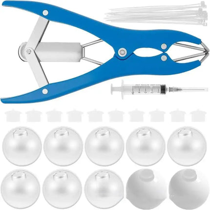 DIY Stress Ball Making Relief Kit Easy Assemble Sensory Toy Set with Blank Ball Skins Lids Filling Tools
