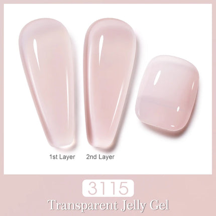 NAILCO 283Colors Gel Nail Polish Top Base Vernis Semi Permanent UV Gel Varnish Nails Art Varnish Hybrid Manicure