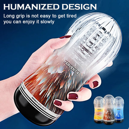 Male Masturbators Cup Vagina Vacuum Soft Pussy Endurance Exercise Masturbation Sex Toys Pocket Manual Masturb Cup for Men