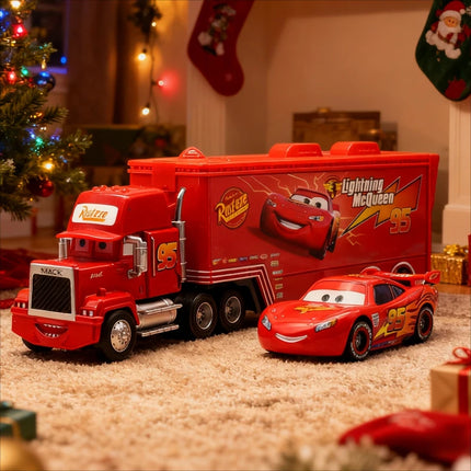 Hot Disney Pixar Cars And Truck Set Collection Car Toy Lightning Mcqueen Uncle Mack Model Truck Racing Car for Christmas Gift
