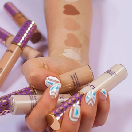 Liquid Foundation Concealer Cream Waterproof Makeup Oil Control Full Coverage Cover Spots Dark Circles Acne Marks Beauty