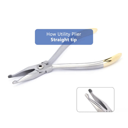 GistarMED Dental Orthodontic Plier Stainless Steel Dentisit instrument Tools Distal End Cutter Plier With TC Blending Forceps