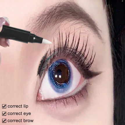 Makeup Cleanser Eraser Pen for Eyes Lips Face Correct Makeup Mistakes Disposable Erase Cleaner for Skin Marker Magic Eraser Pen