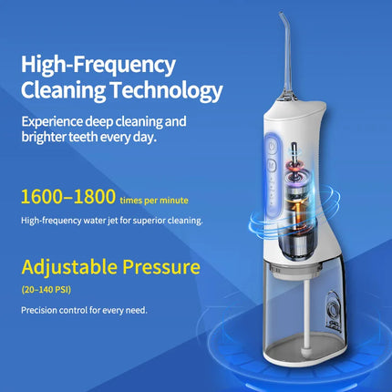 Dr.Yadent YD05+YD06 Gift Set Electric Toothbrush&Oral Irrigator Combo Budget Pick for Thanksgiving Oral Care Deep Cleaning Set