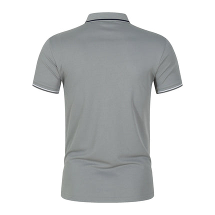 2025 Business Style Polo Shirt with Three-Dimensional Tailoring to Enhance Body Shape, Made of Micro Elastic Fabric with Non Tig