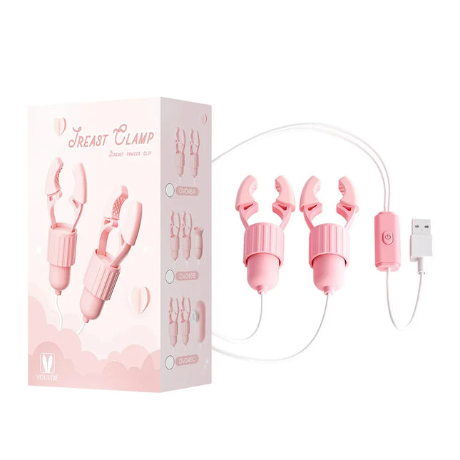 Gentle Nipple Pleasure Device – Dual Suction & Vibration for Sensitive Skin, Quiet Intimate Massager for Women, USB Rechargeable