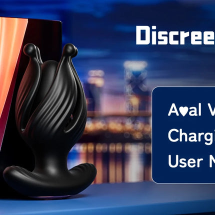 Male Sex Toys Prostate Massager Anal Vibrator for Men Anal Plug 9 Tension Shock Flapping Thrusting Vibrating Butt Plug for Gay