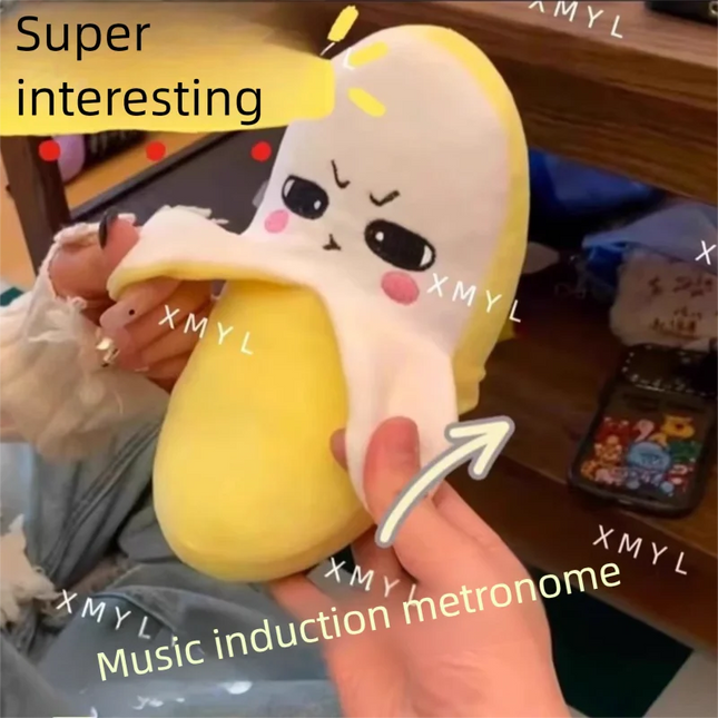 1 Type of Fruit-Sensing Rhythm Piano, Banana-Style Musical Plush Toy, Which Can Be Used for Interactive Rhythm Playing for Two People, or for Solo Play You Need to Bring Your Own 3 Aa Batteries, Which Are Perfect for Couples'