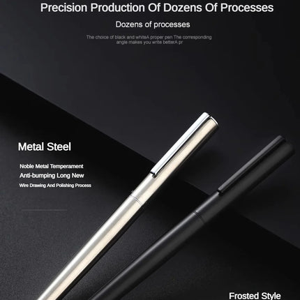 Jinhao 35 Fountain Pen All Steel Luxury Quality EF/ F Nib Calligraphy Writing Pen Stationery Business Office School Supplies