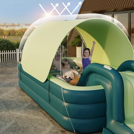 Summer Outdoor Inflatable Toys Pool Household Fully Covered Sunshade Swimming Pool Family Interactive Inflatable Toys Model