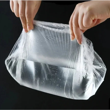 Disposable Food Cover Saran Wrap Bowel Cover Food Grade Fresh-keeping Plastic Bag Kitchen Storage Accessories Elastic Bowl Cover