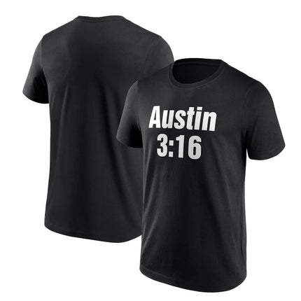 Stone Cold Steve Austin 3 16 Men's T-Shirt 2026 Summer Men's Women's Luxury Fashion Casual Cotton Oversized T-shirt Street Y2K