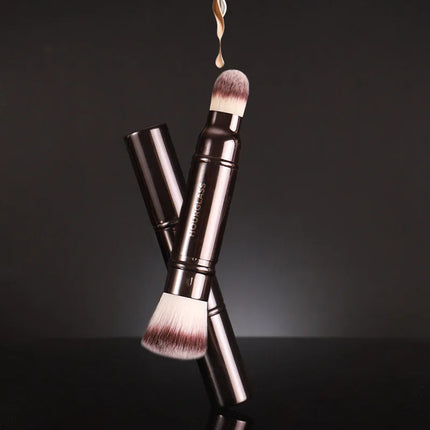 1pc HG Pro Foundation retra Makeup brushes Powder contour Blusher Make up brush metal handle Highlight Bronzer high end No box