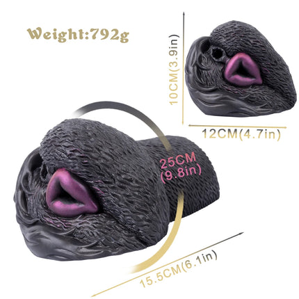 GEEBA Ship From U.S. Warehouse Animal Dog Silicone Penis Onahole Fantasy Male Masturbator Pocket Pussy Stroker Realistic Vagina