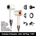 Gold 6 Parts US Plug