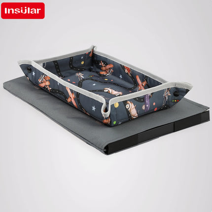 New Kids Travel Tray for airplanes Seats Travel Desk storage Foldable & Adjustable Lap Desk for Children Drawing Board Learning
