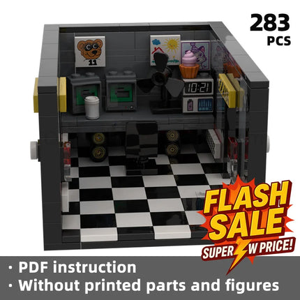 Pizzeria Retro Fantastic - 298 Piece Building Blocks MOC
