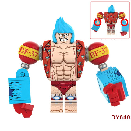 Superhero Lizard Mini Anime Doll Avenger Superhero Hulk Building Block Doll Boy Toy Children's Birthday Gift