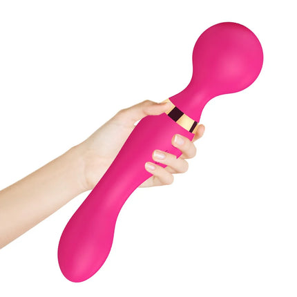 Powerful Huge Head Vibrator for Female Masturbation Orgasm AV Magic Wand Massager Nipple Clitoris Stimulator Sex Toys for Woman